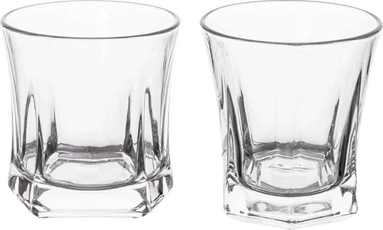 Robuste glas med stabil bund