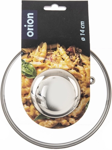 Rustfri stålkant og behageligt håndtag