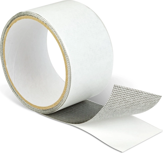 Reparationstape til insektnet, sort, 2 m × 5 cm