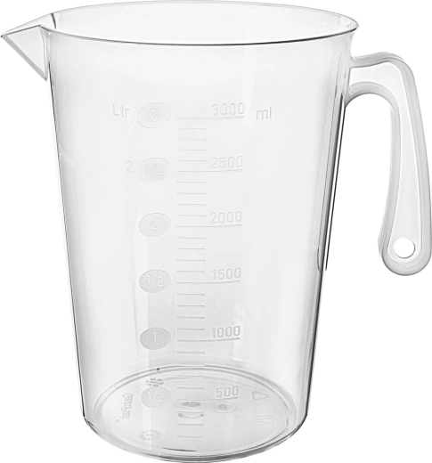 Gastro målebæger i polypropylen 3 l