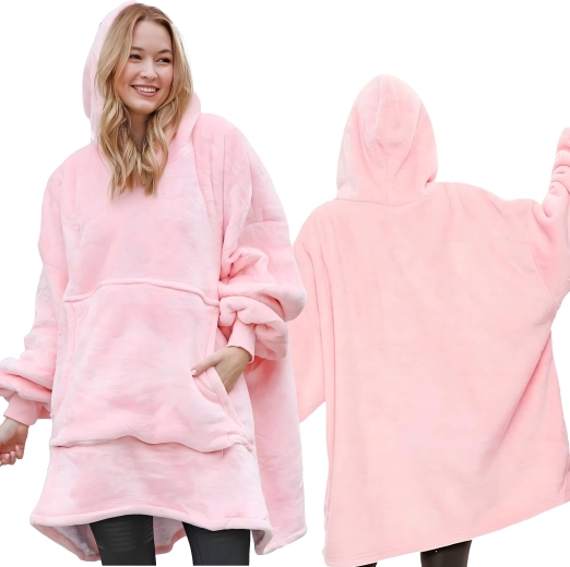 Oversize pasform og hætte