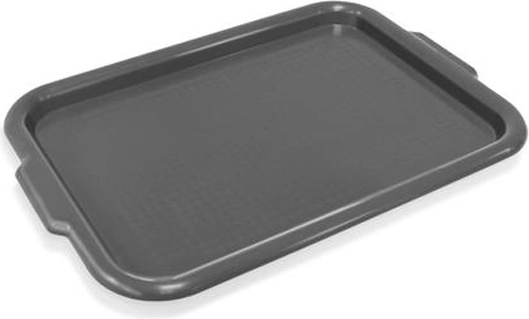 Plast serveringsbakke TORO 48 × 34 cm antracit