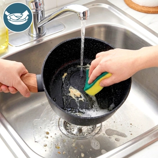 Egnet til alle komfurtyper og opvaskemaskine