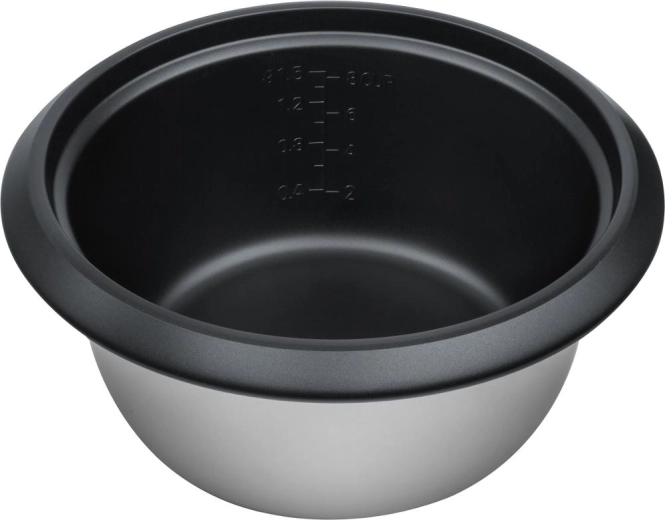 Aftagelig beholder med non-stick-belægning
