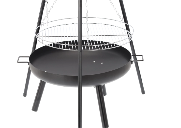 Trinløs højdejustering af risten