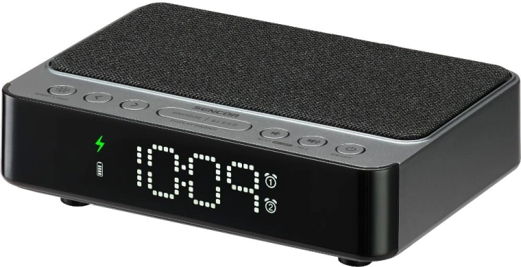 Radiovækkeur med trådløs opladning Sencor SRC 6800