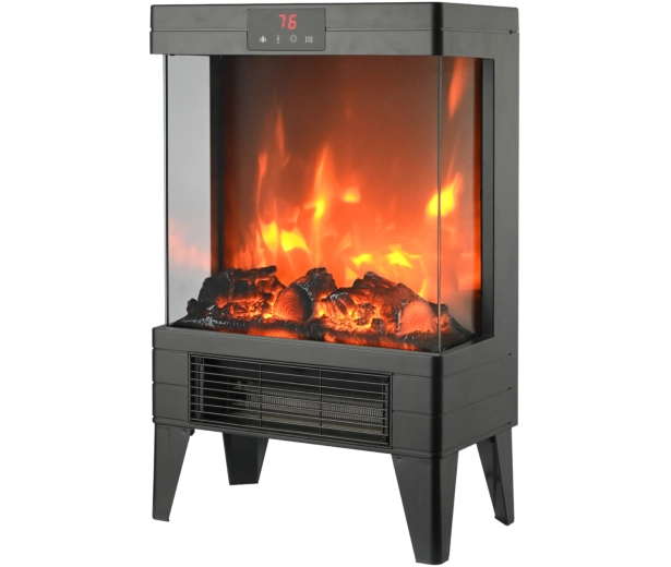 Realistiske LED-flammer for en hyggelig atmosfære