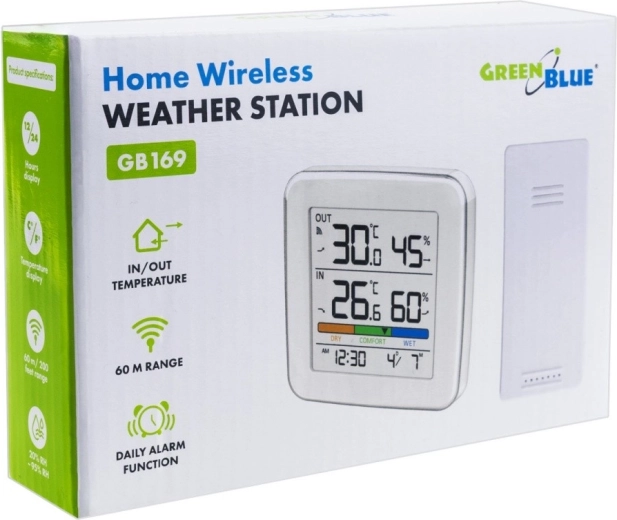 Pålidelig trådløs rækkevidde op til 60 m