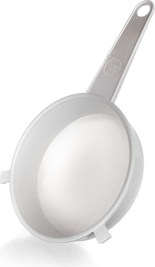 Køkkensi (si) med fint net 16 cm, hvid