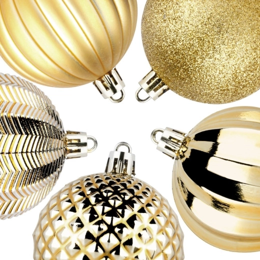 Luksuriøs gylden mix af overflader