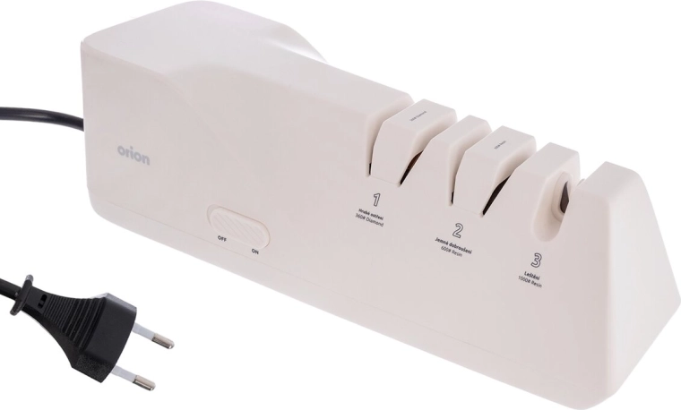 Elektrisk og manuel knivsliber 3 i 1