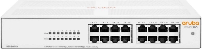 Netværkstilslutningsswitch Aruba Instant On 16G