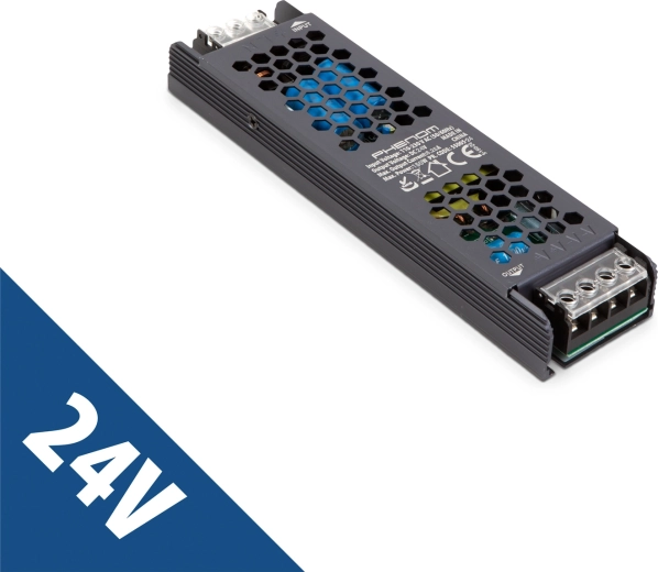 Stabiliseret switching-strømforsyning 24 V 150 W