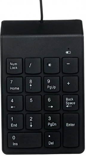Kablet numerisk tastatur USB