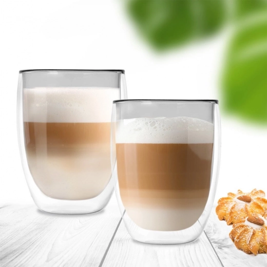 Ideelle til latte, cappuccino og te