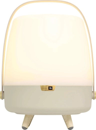Bærbar lampe med højttaler Kooduu Lite-up Play – Beige