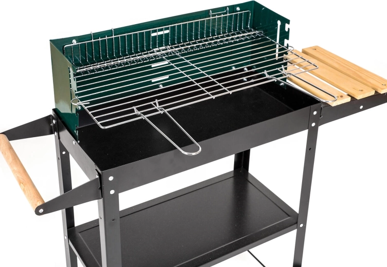 Forkromet rist og varmestativ