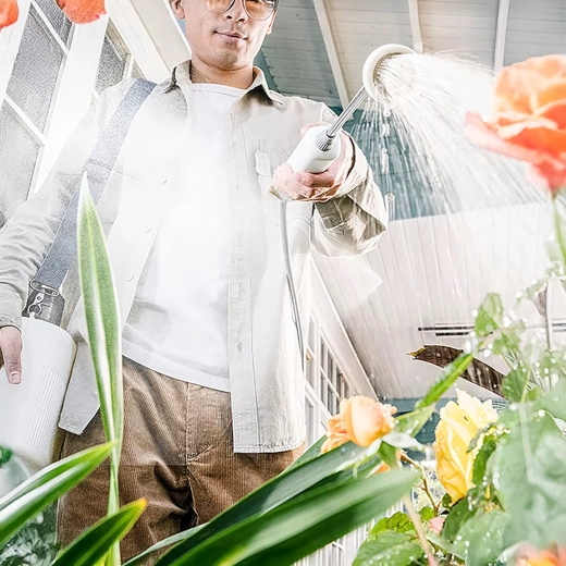 Fin og jævn fordeling for sunde planter