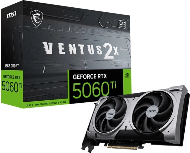 Grafikkort GeForce RTX 5060 Ti 16G Ventus 2X OC Plus