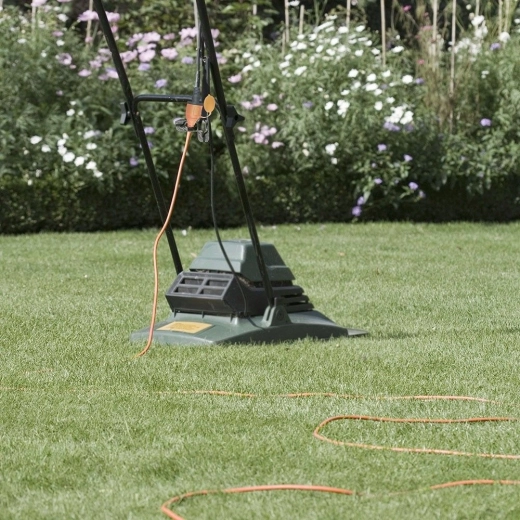 Praktisk rækkevidde til havemaskiner