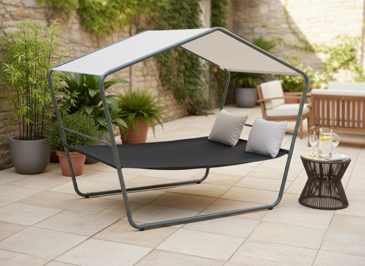 Baldakin mod sol og støvregn