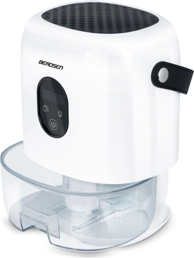 Stor beholder på 1000 ml og kontrol af vandniveau