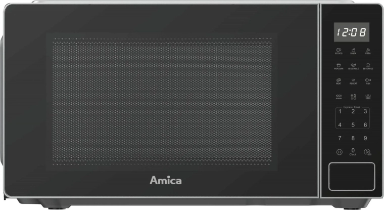 Amica mikrobølgeovn med elektronisk betjening og combigrill