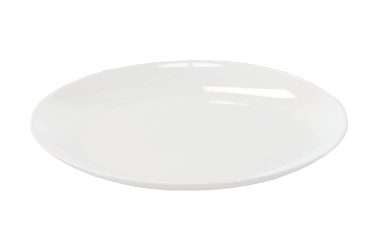 Tidløst hvidt og glat design