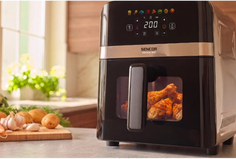 Jævn tilberedning med Dual Heat