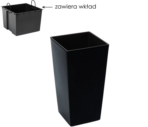 Aftagelig indsats for nem plantning