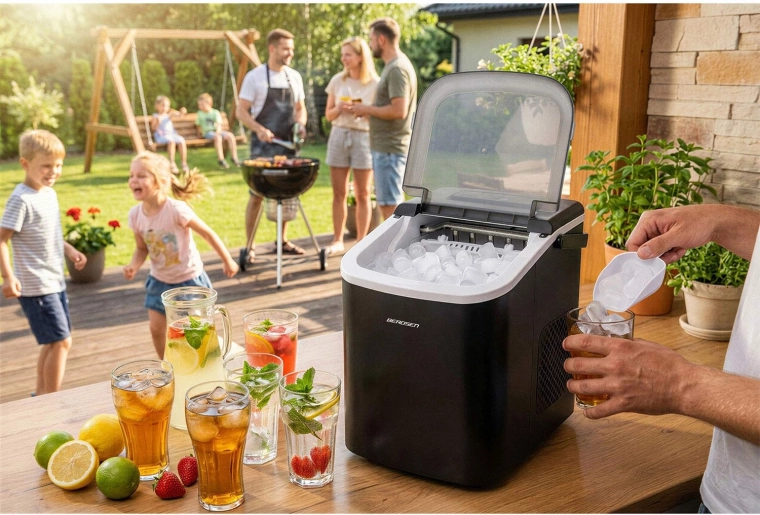 Kompakt og bærbar til have, sommerhus og campingvogn