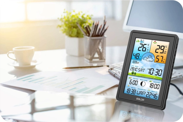 Læsbarhed og komfort med justerbar bagbelysning