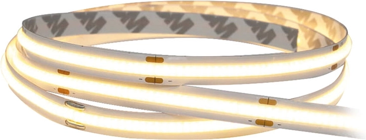 Solight LED COB-lysbånd 50 m, varm hvid, 10 W/m, 1000 lm/m, 8 mm