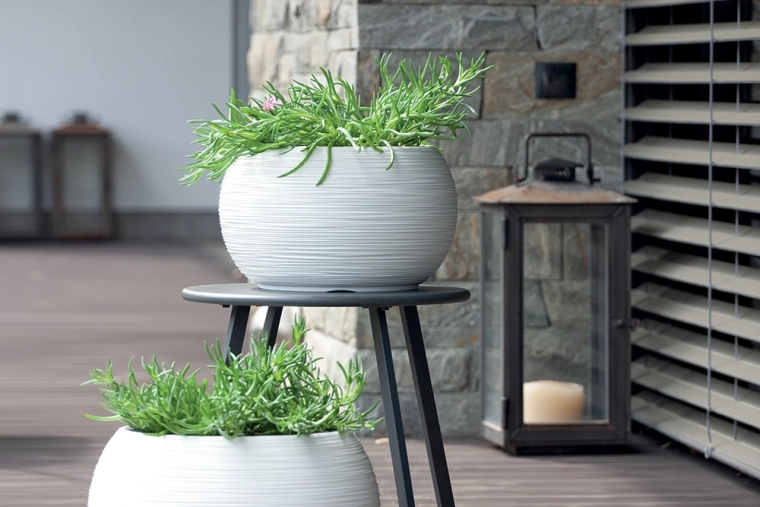 Moderne rillet design til inde og ude