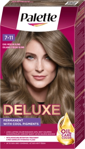 Palette Deluxe 7-11 kold mellemblond 50 ml