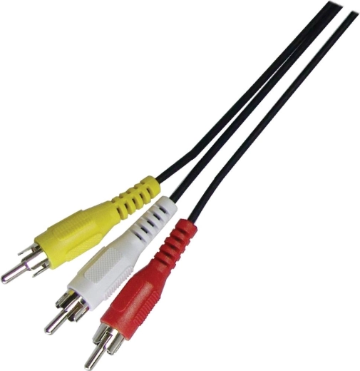 Sencor-lydkabel 3× RCA til 3× RCA, 1,5 m