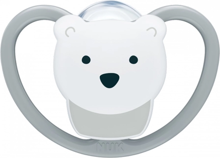 Sut NUK Perfect Match Air Polar Bear 6–18 m, silikone