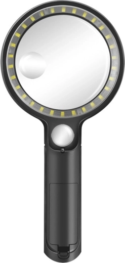 Håndholdt lup med LED-belysning 5x/13x/20x