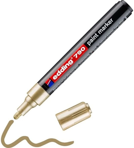 Lakmarker Edding 790 guld