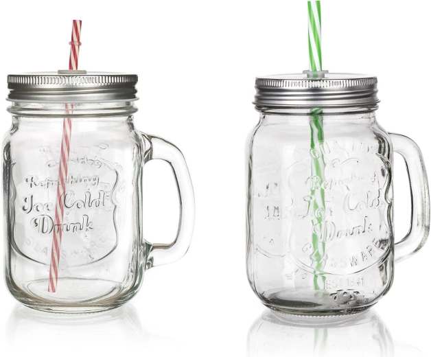 Stilfuld servering i klart glas