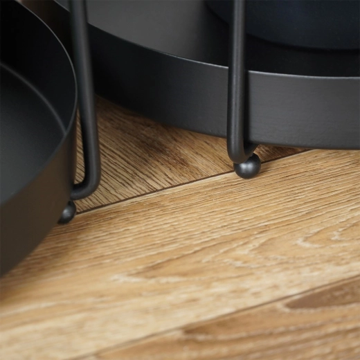 Aftagelige bakker med forhøjet kant