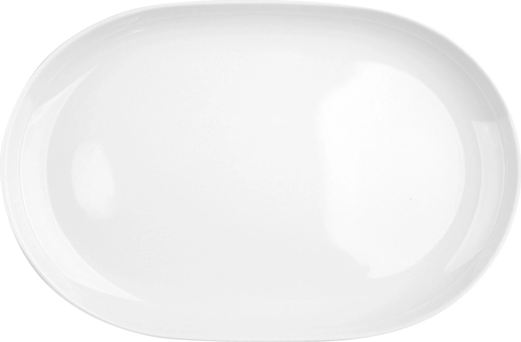 Mariapaula Moderna hvid serveringsbakke (fad) 28 cm