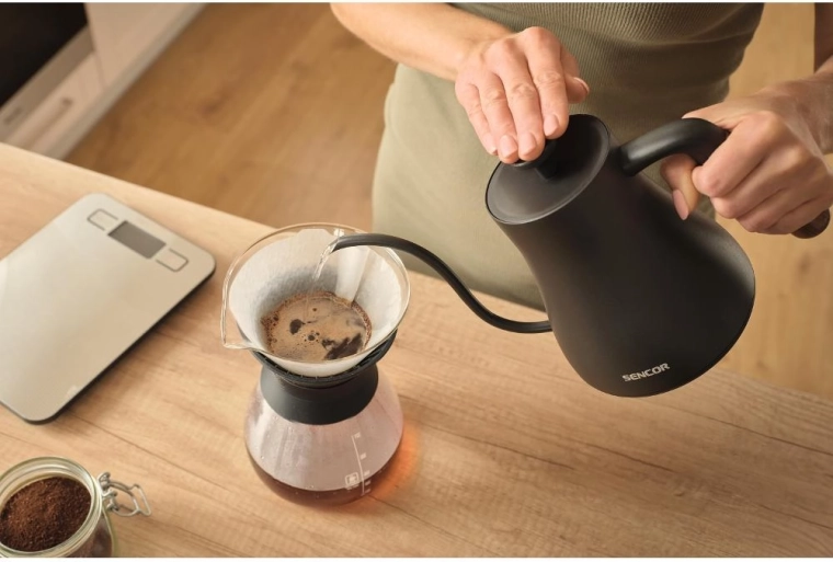 Præcis hældning til filterkaffe