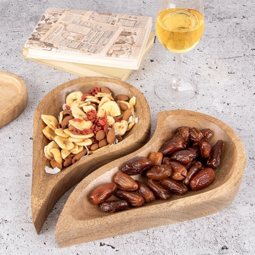 Ideelle til nødder, tørret frugt og snacks