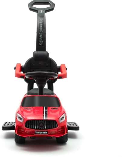 Lydpanel og opbevaringsrum under sædet