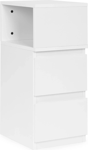 Dobbelt skuffer og åben rumdel