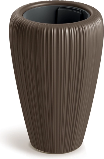Blomsterpotte OROBO 39,5 cm hasselnød