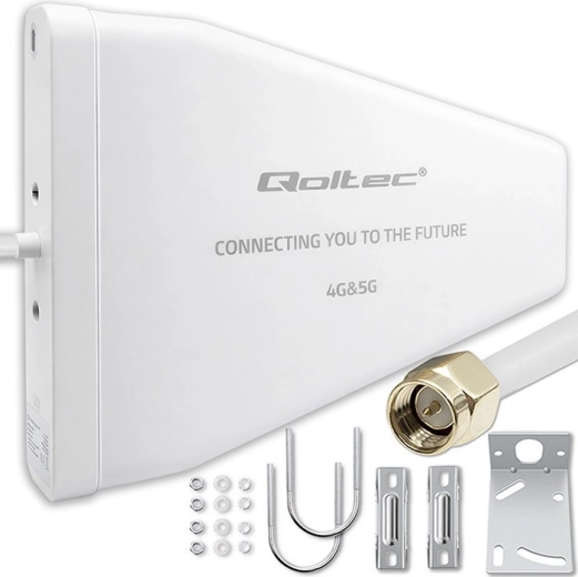 retningsbestemt udendørs 4G/5G LTE-antenne 9 dBi, N hun, IP67, 3 m kabel
