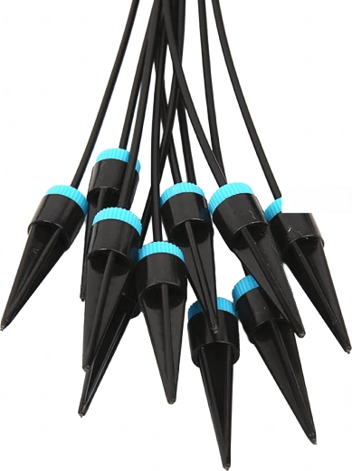 Justerbar gennemstrømning til hver plante