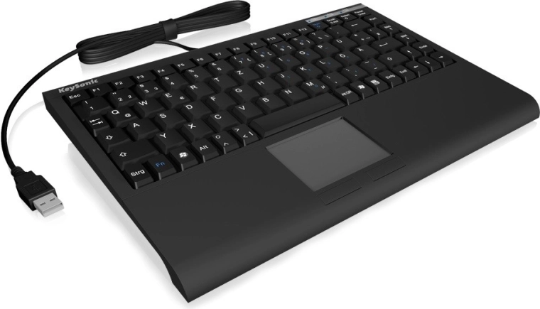 Tastatur ACK-540U+ med touchpad, US-layout